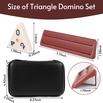 Doreimi triangle domino family night promotes screen-free bonding and fun