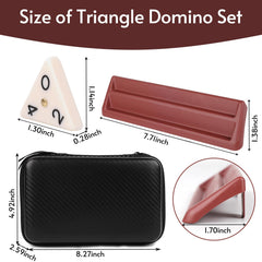 Doreimi triangle domino family night promotes screen-free bonding and fun