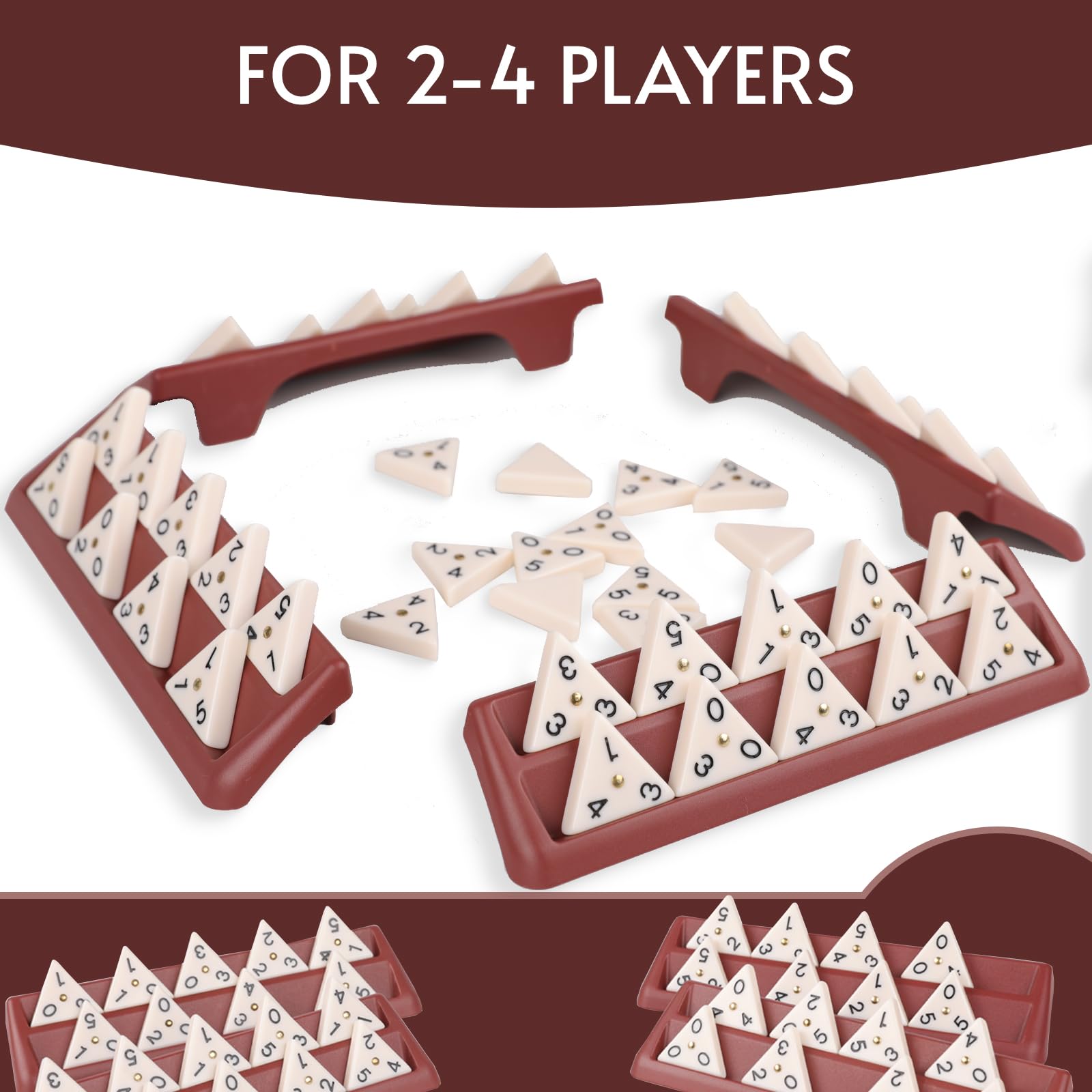 Doreimi triangle domino for kids 8 plus supports pattern recognition at home