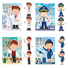 Dorgua career stickers firefighter for hands-on learning and wall decor.
