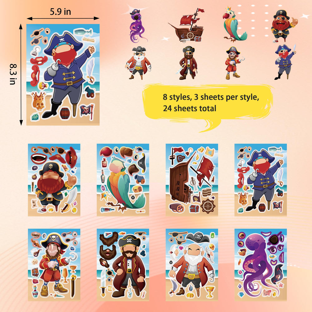 Ideal classroom rewards and party favors with pirate themes.