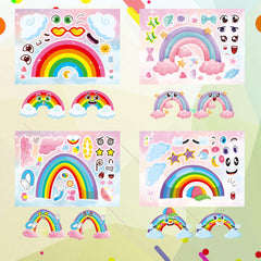 Dorgua self-adhesive stickers close-up reveal film-coated finish and easy removal