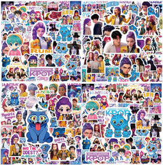Dorjee Demon Stickers Hunter Pack on laptops enhances playful kawaii style and personality