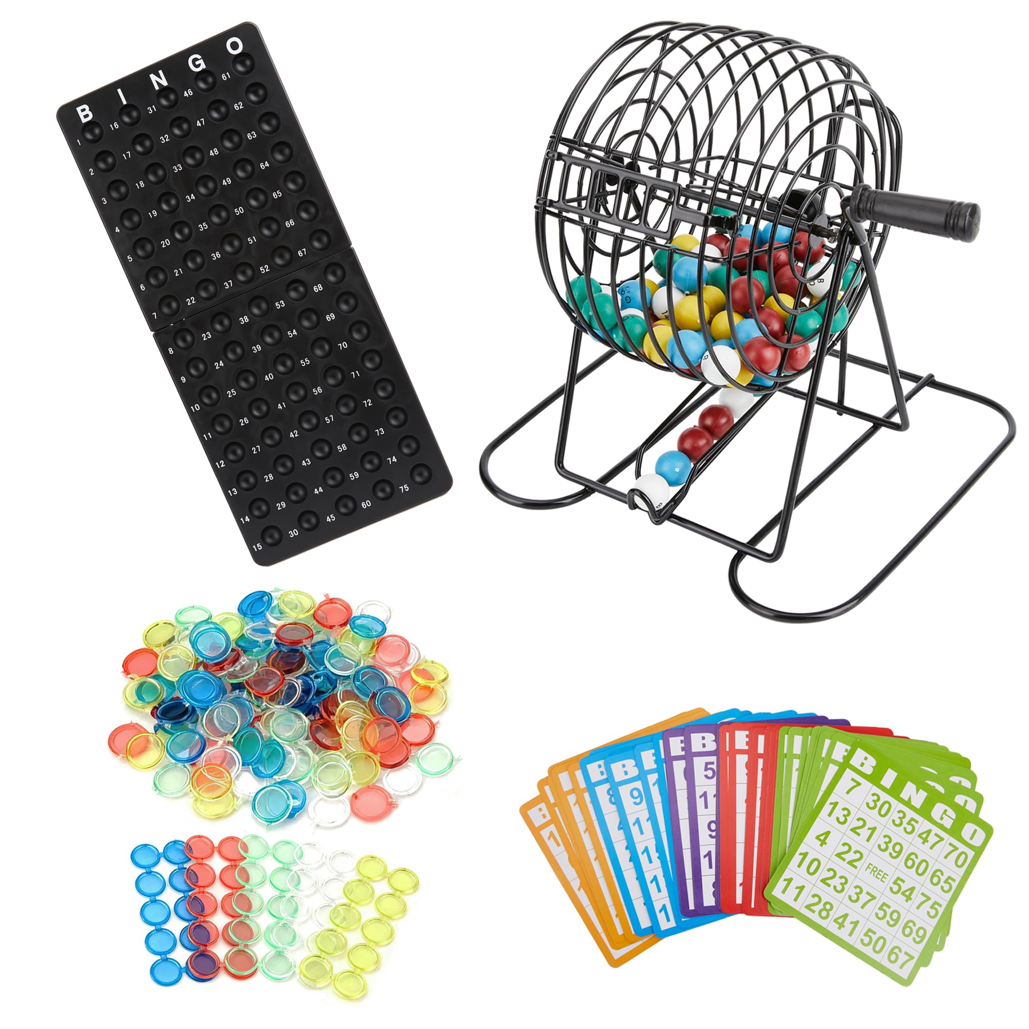 Dormercy bingo wheel cage ready for fast, fair draws at family gatherings