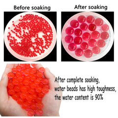 Dorothy gel balls usable as vase fillers and home decor.