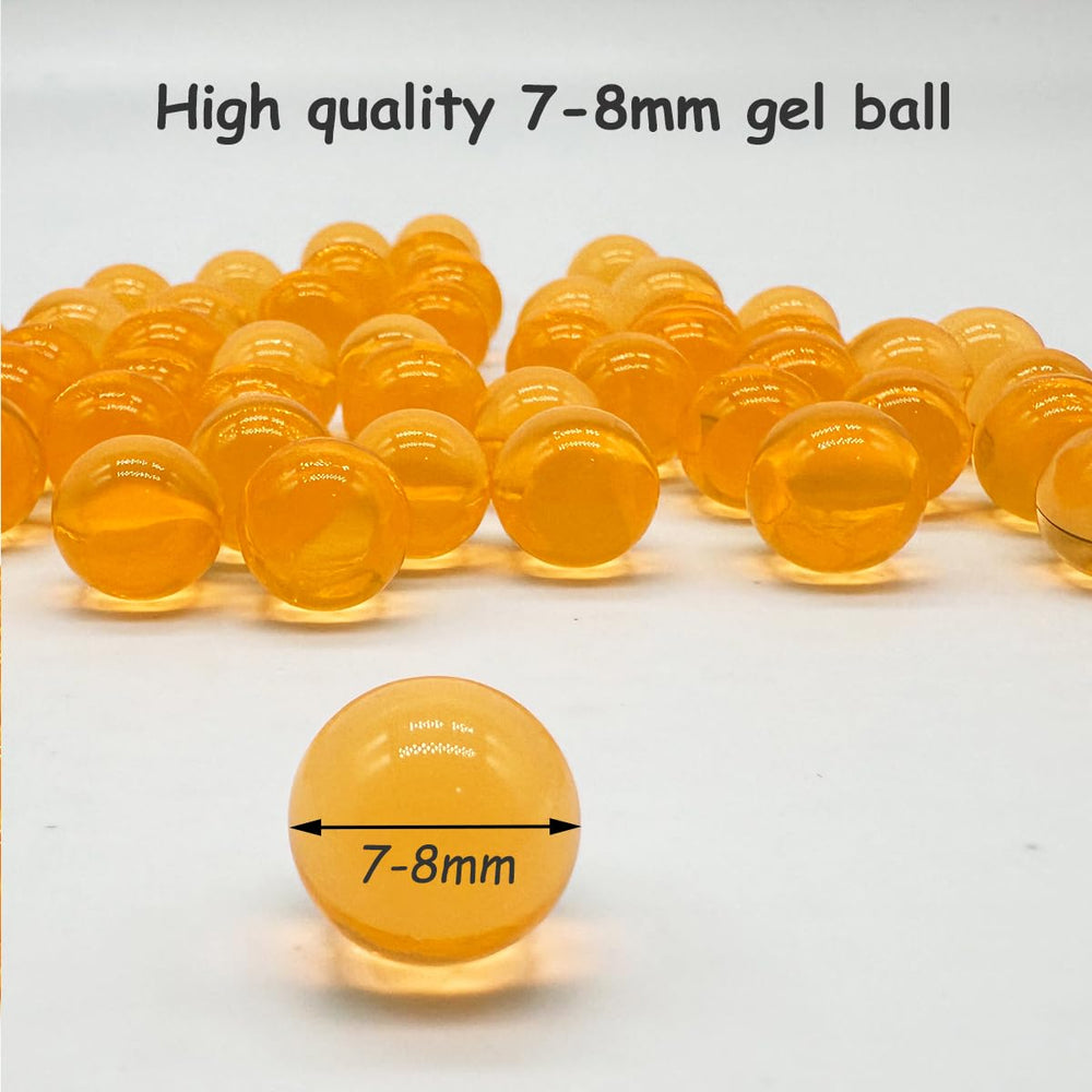 Dortrue gel balls 7-8mm orange high-quality refill for gameplay.