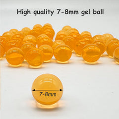 Dortrue gel balls 7-8mm orange high-quality refill for gameplay.