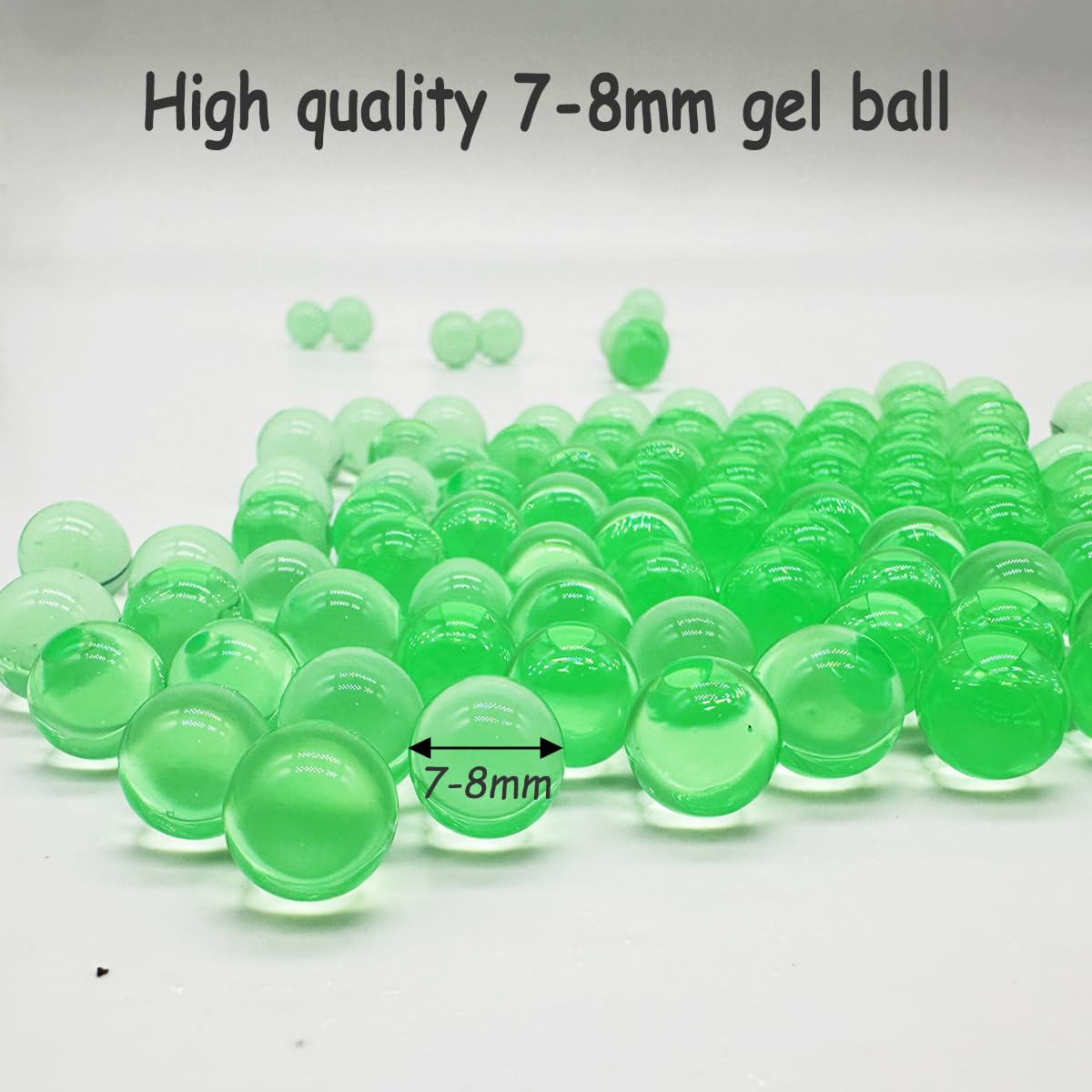 Dortrue gel balls can double as decor accents for home or party setups