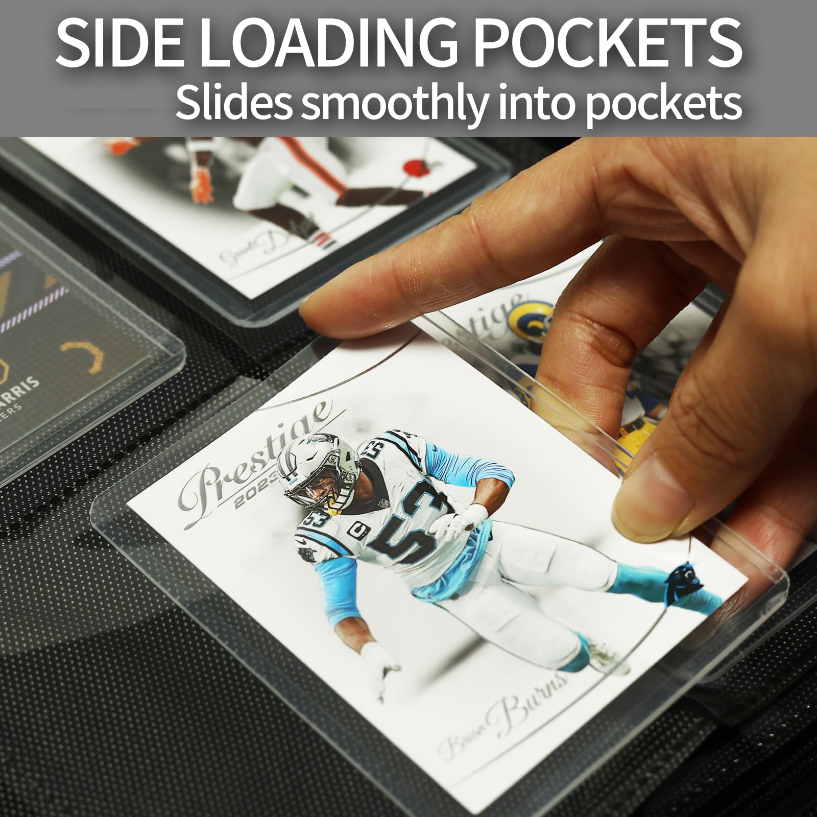Dosanlues Binder's three-sided zipper seals out dust and moisture
