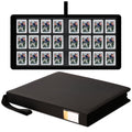Dosanlues Toploader Binder 12 Pockets front view highlights 432-pocket capacity for organized collections