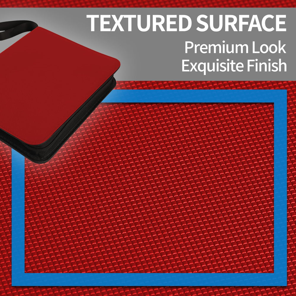 Dosanlues Toploaders Binder 80-pocket layout for high capacity