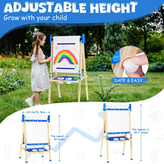 Doselie easel magnetic whiteboard for doodling and early letters
