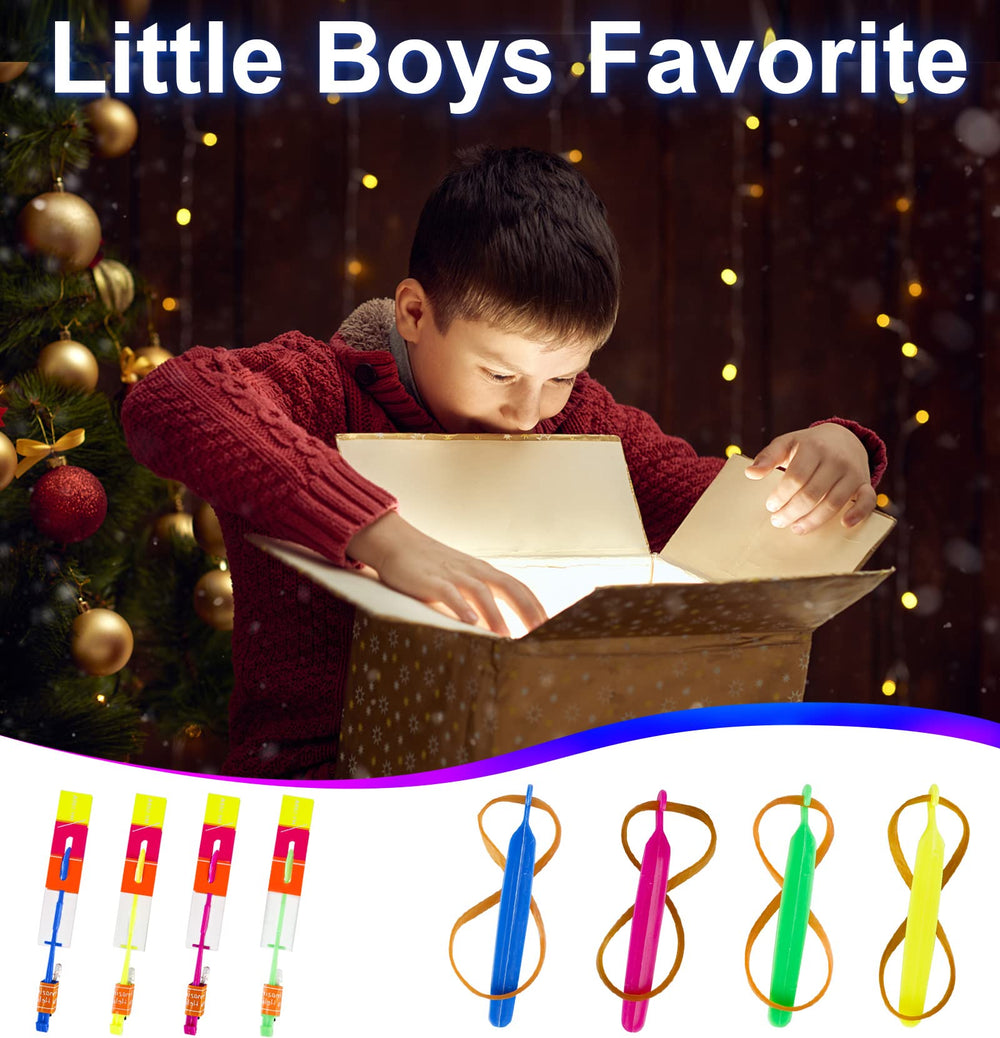 Dossini LED Arrow Helicopter batteries included for immediate play.