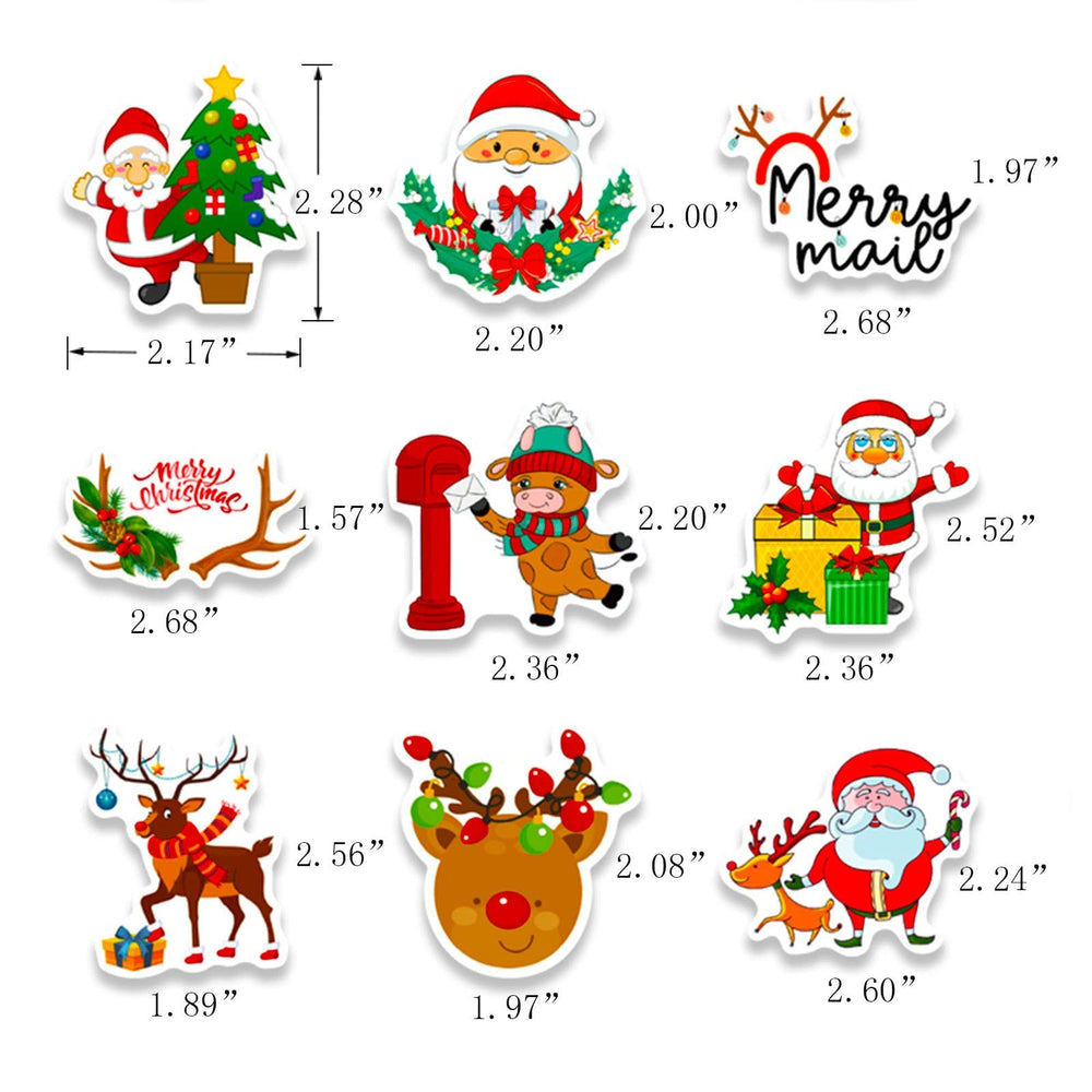 DothRayan Candy sticker adds colorful flair to envelopes and labels.