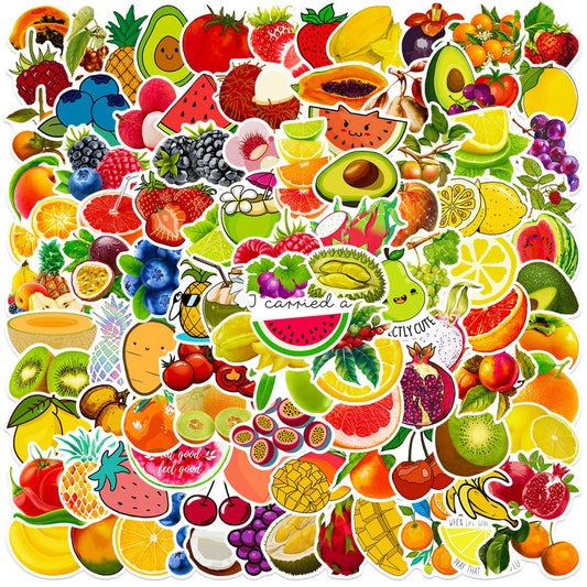DothRayan fruit stickers pack cover with vibrant VSCO designs for quick customization