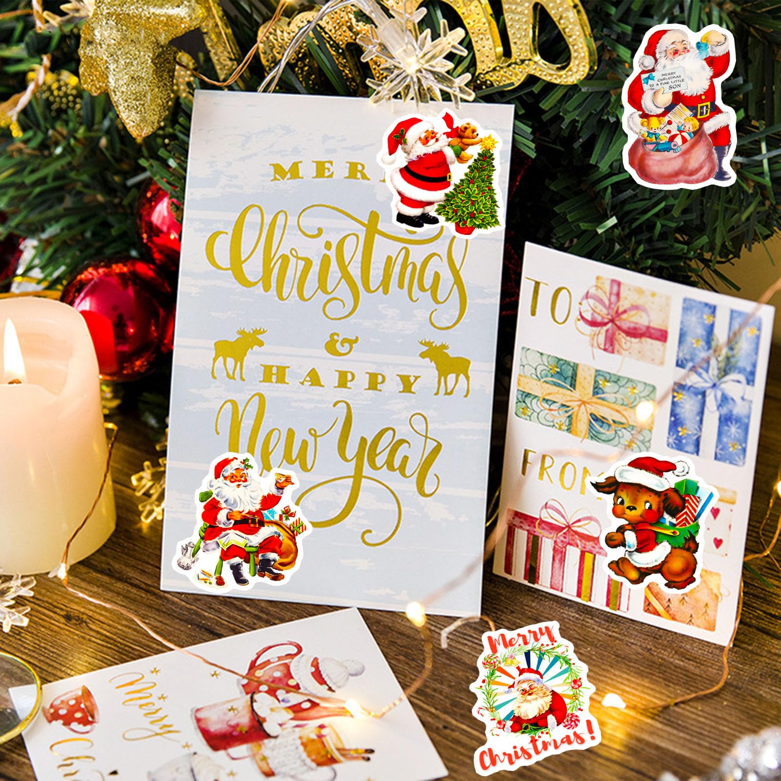 DothRayan gift tags sticker personalizes presents and party favors.