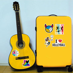 DothRayan volleyball stickers gift set, ideal for players and coaches.
