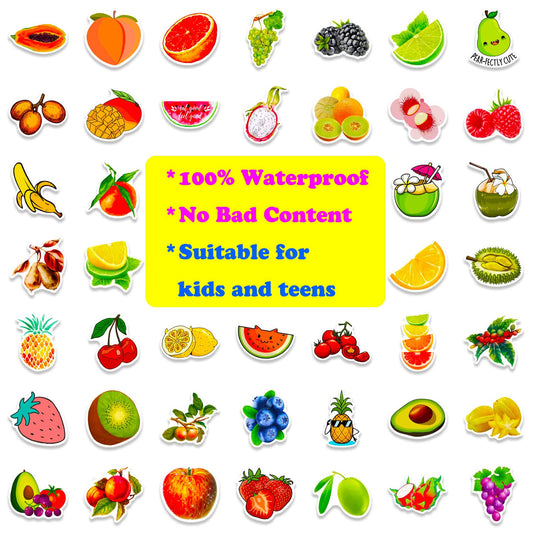 DothRayan VSCO fruit stickers on a laptop for personal style