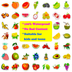 DothRayan VSCO fruit stickers on a laptop for personal style