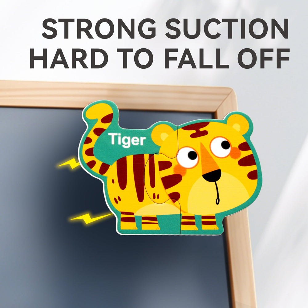 Dotimo wild animal magnetic puzzle monkey encourages pretend play and coordination