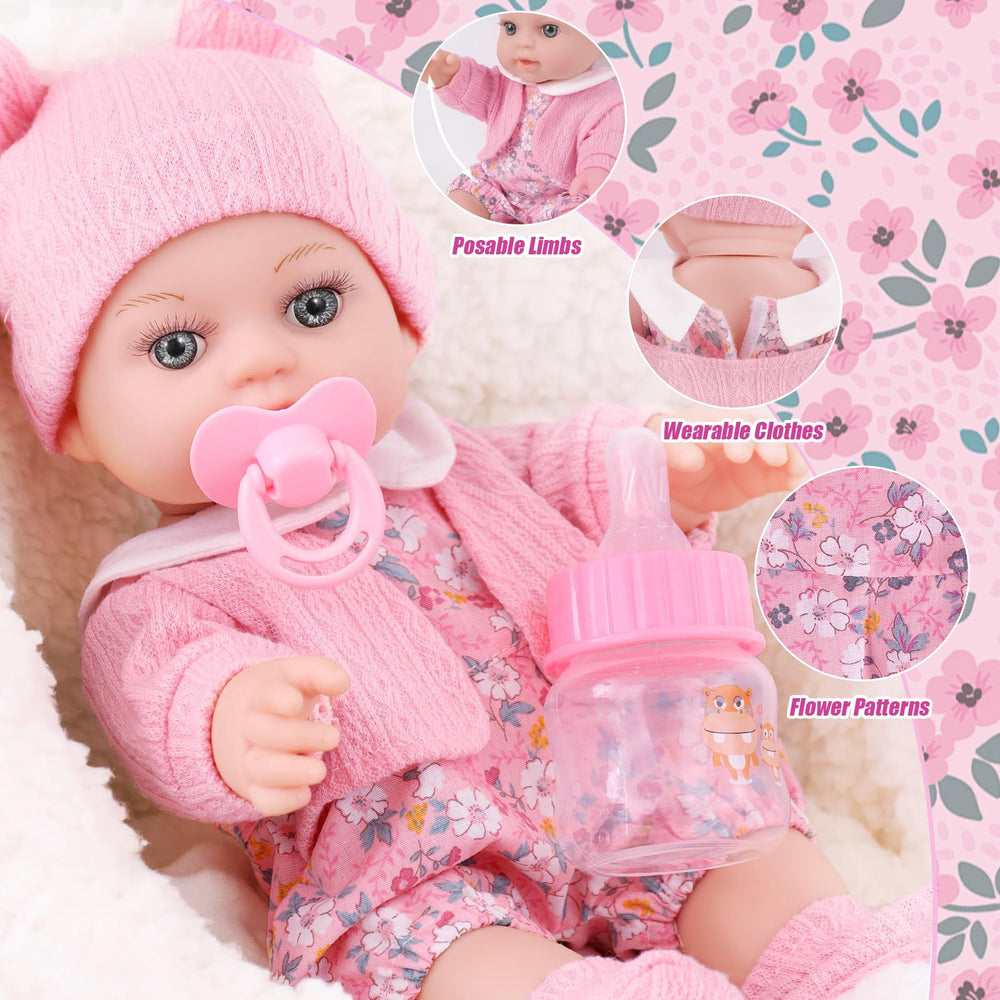 DOTVOSY backpack carrier lets kids take the doll on adventures.