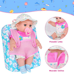 DOTVOSY gift-ready doll set in a pretty box for celebrations.