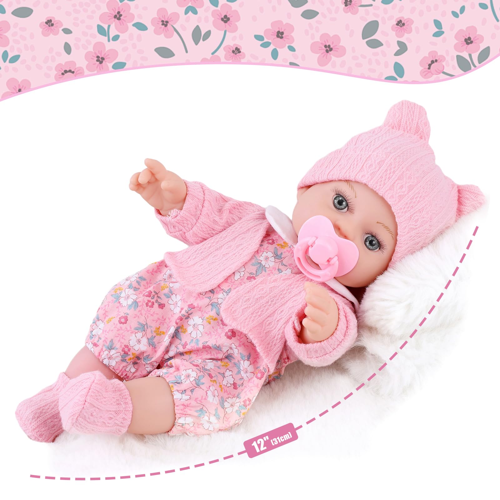 DOTVOSY doll with rotating head and limbs for natural posing.