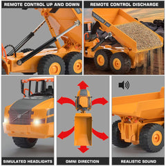 DOUBLE E remote-control ergonomics improve easy steering during play.