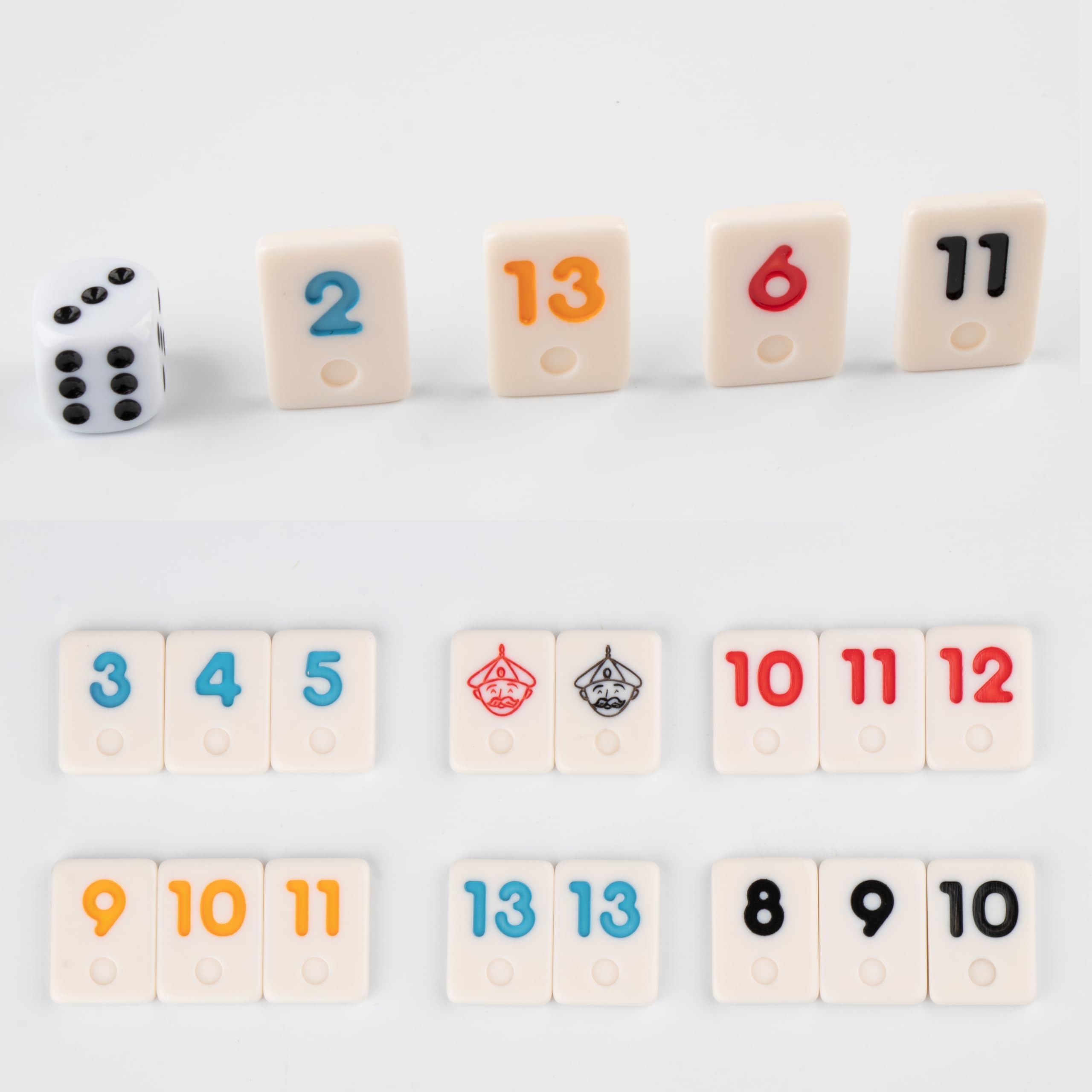Doublefan Mini Rummy Cube Set box packaging with gift-ready design