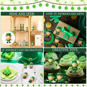 DoubleFill leprechaun figurines as gift bag fillers for celebrations.