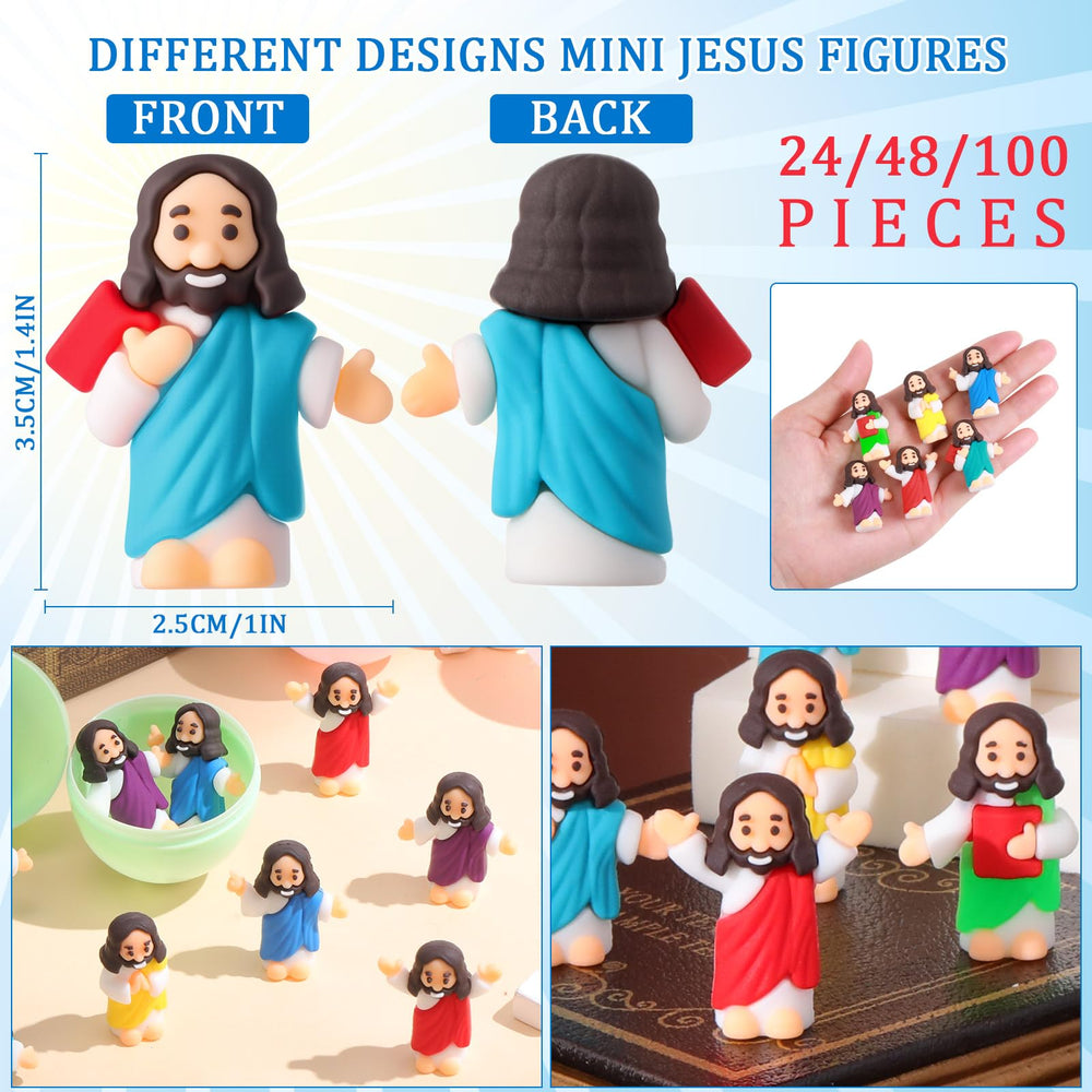 DoubleFill little Jesus figure in six poses for storytelling moments