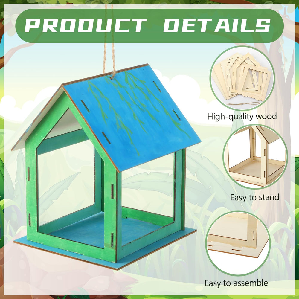 DoubleFill open-design feeder on balcony for easy bird watching.