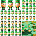 DoubleFill mini leprechaun figurines pack for festive St. Patrick's Day decor.