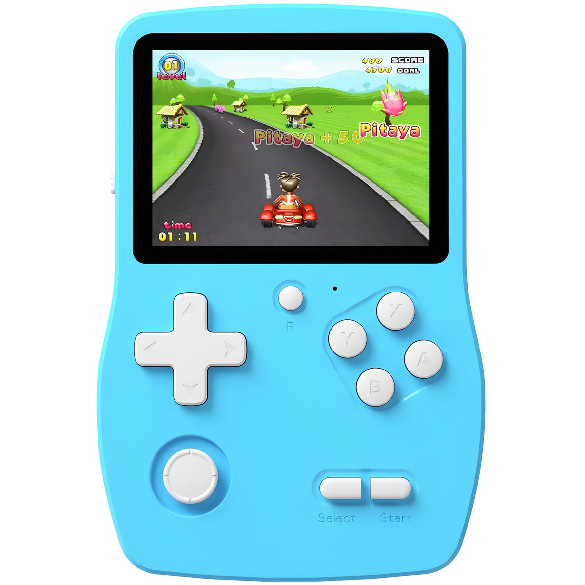Douddy 32-bit handheld games portrait view for kids' portable play on trips