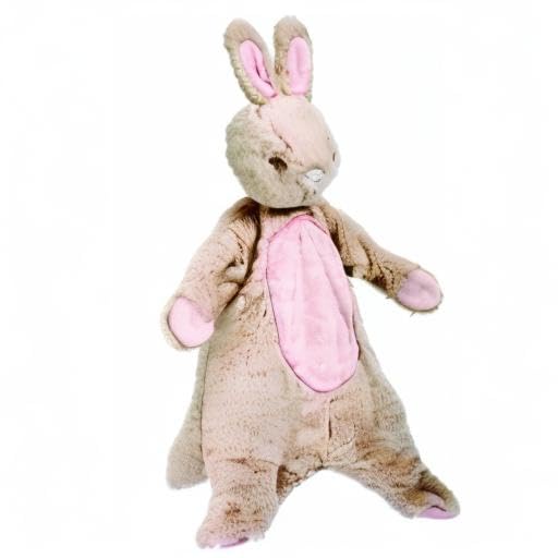 Douglas Baby Bunny Sshlumpie with embroidered face, safe and soothing for babies.
