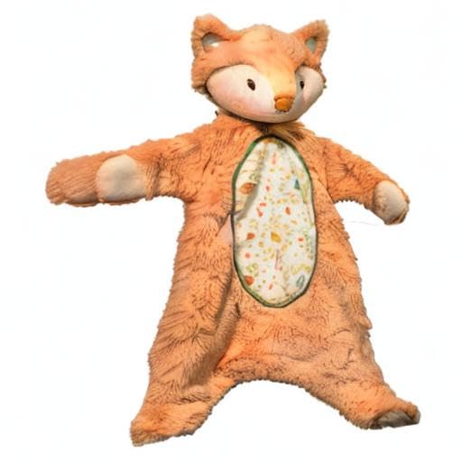 Douglas Baby Fox Sshlumpie plush body with satin accents for gentle play