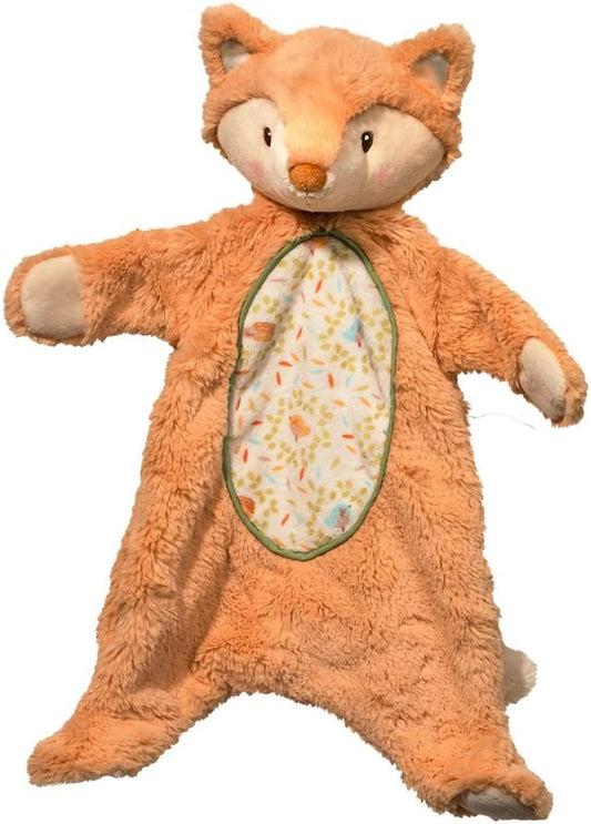 Douglas Baby Fox Sshlumpie plush face with embroidered features for infant-safe cuddling