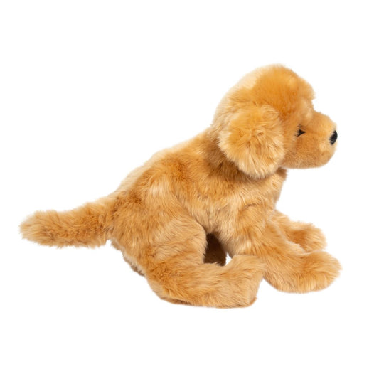 Douglas Bella Golden Retriever body shows poseable cuddly form for hugs.
