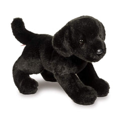 Douglas Brewster Black Lab plush tail detail adds realistic charm for play