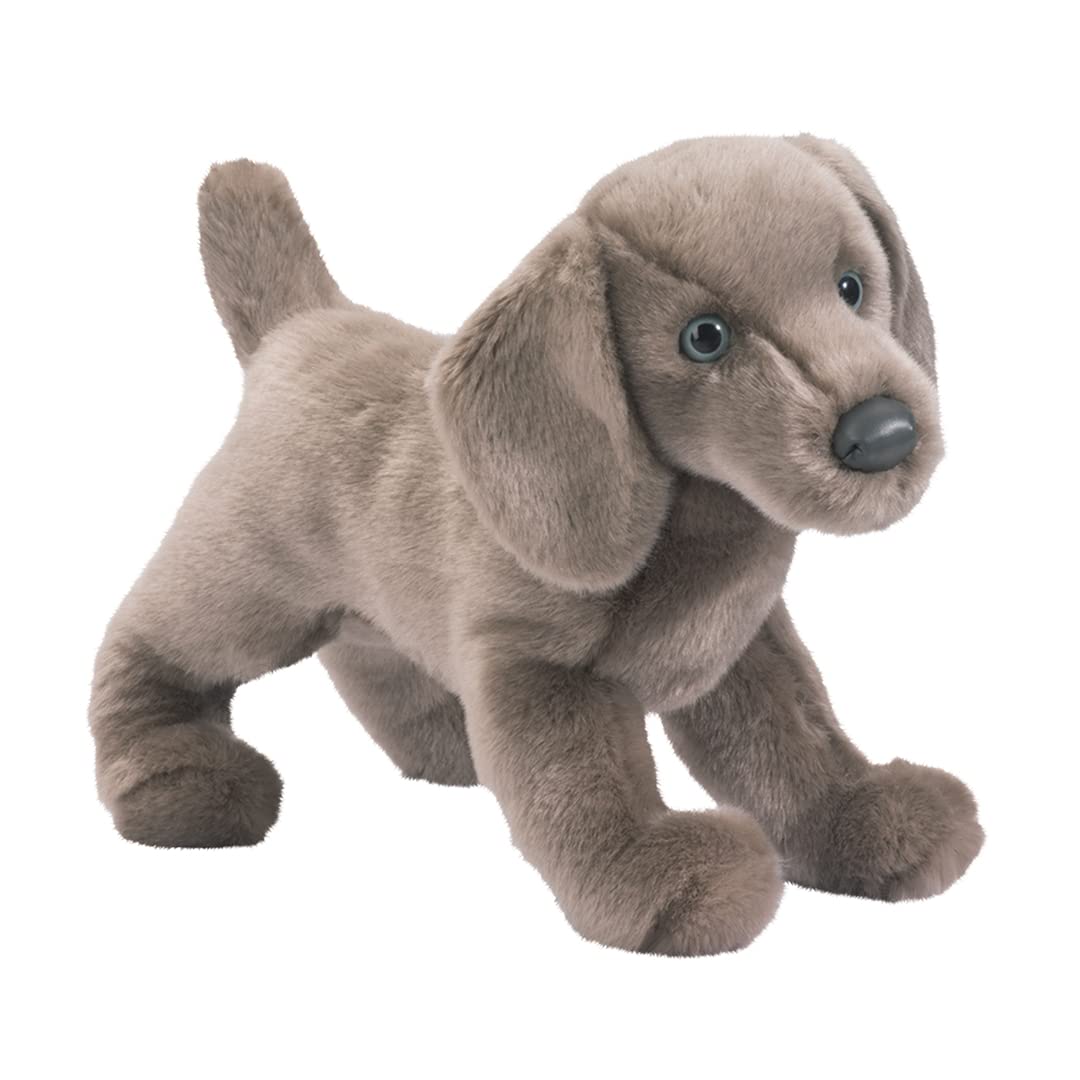 Douglas Cassie Weimaraner plush full-body cuddle friend for kids and collectors.