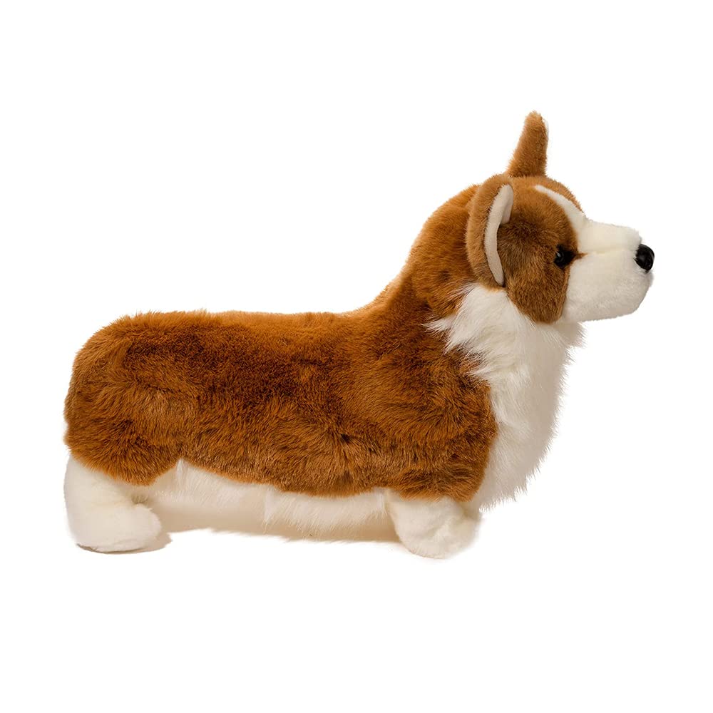 Douglas Chadwick Corgi plush ears add character during stories and photos.