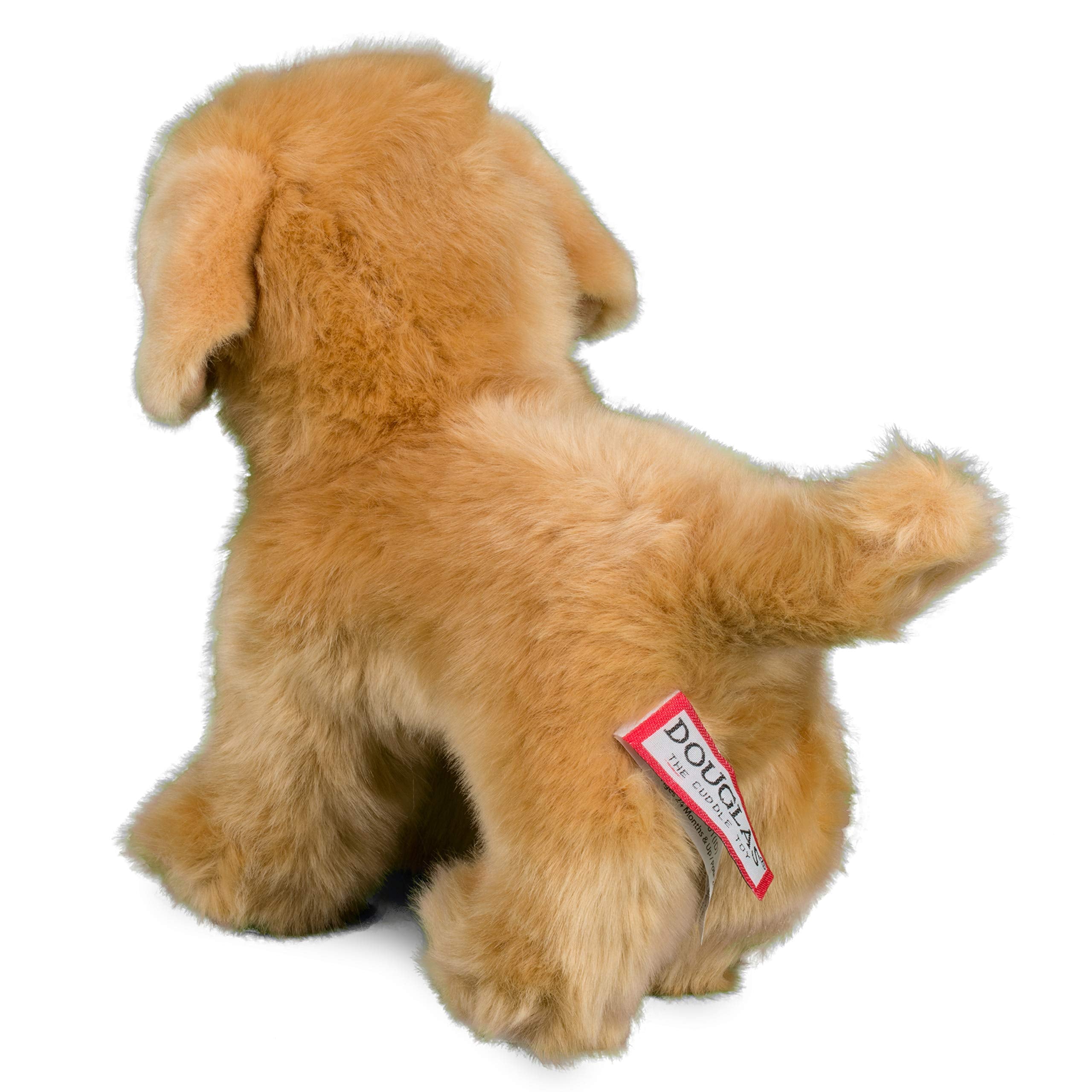 Douglas Chap Golden Retriever plush highlighting large paws and character