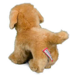 Douglas Chap Golden Retriever plush highlighting large paws and character