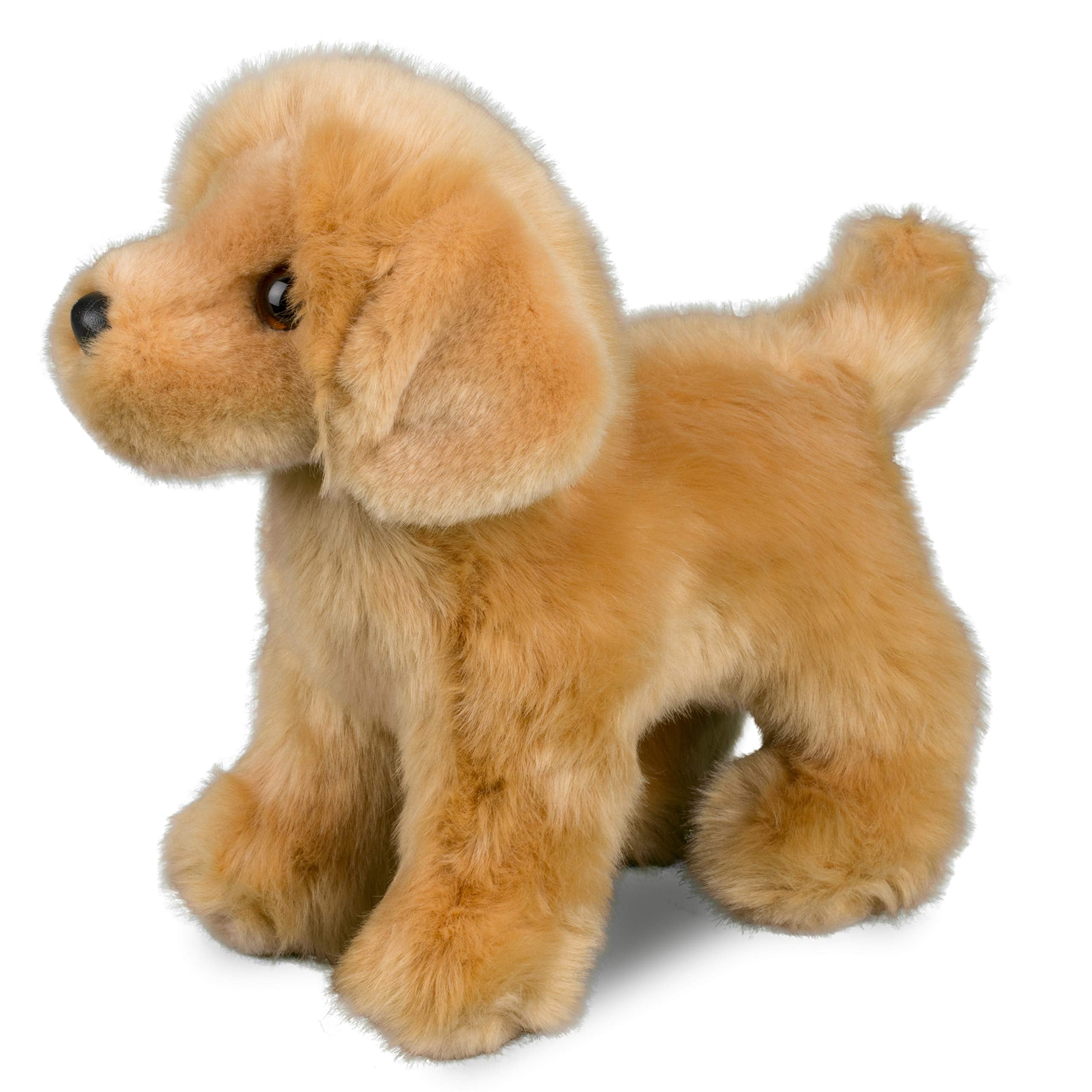 Douglas Chap Golden Retriever plush showcasing soft plush texture and hug-worthy feel
