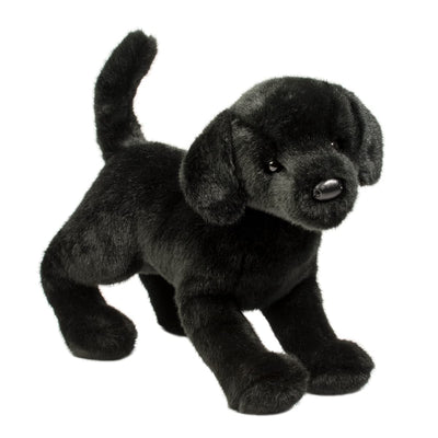 Douglas Chester Black Lab plush body: soft, durable cuddle buddy for kids.