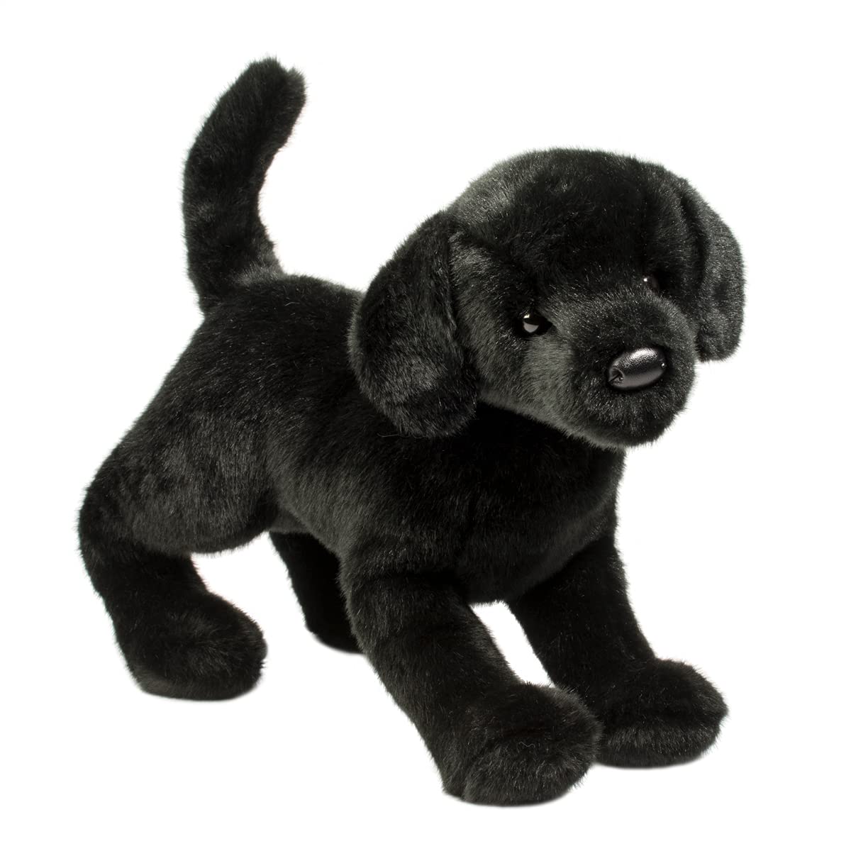 Douglas Chester Black Lab plush body: soft, durable cuddle buddy for kids.