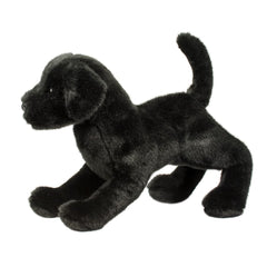 Douglas Chester Black Lab plush eyes: dark brown eyes for lifelike expression.