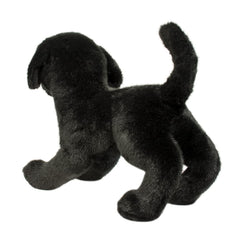 Douglas Chester Black Lab plush nose: leatherette detail adds realism.