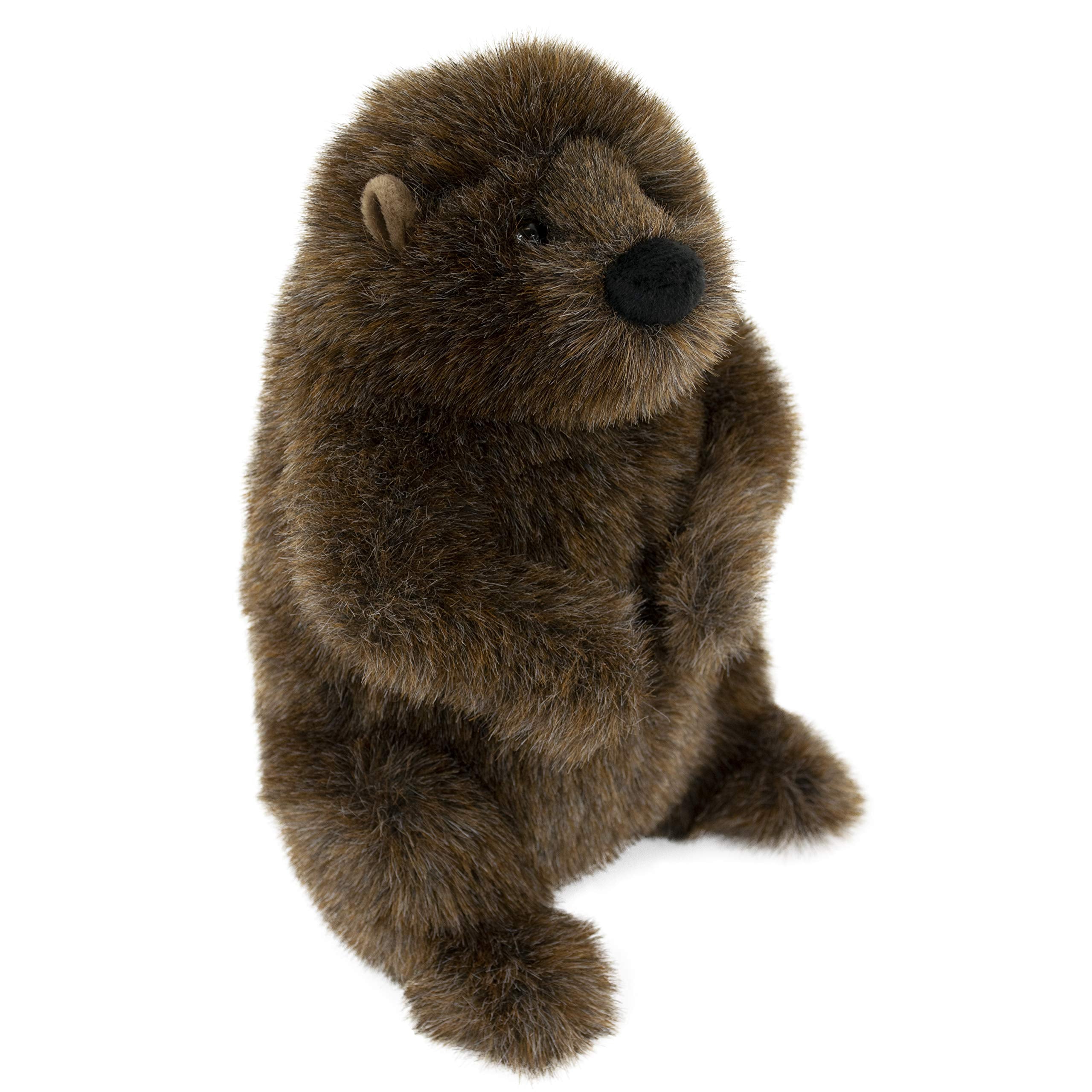 Douglas Chuckwood Groundhog plush, 11-inch tall, ideal desk companion