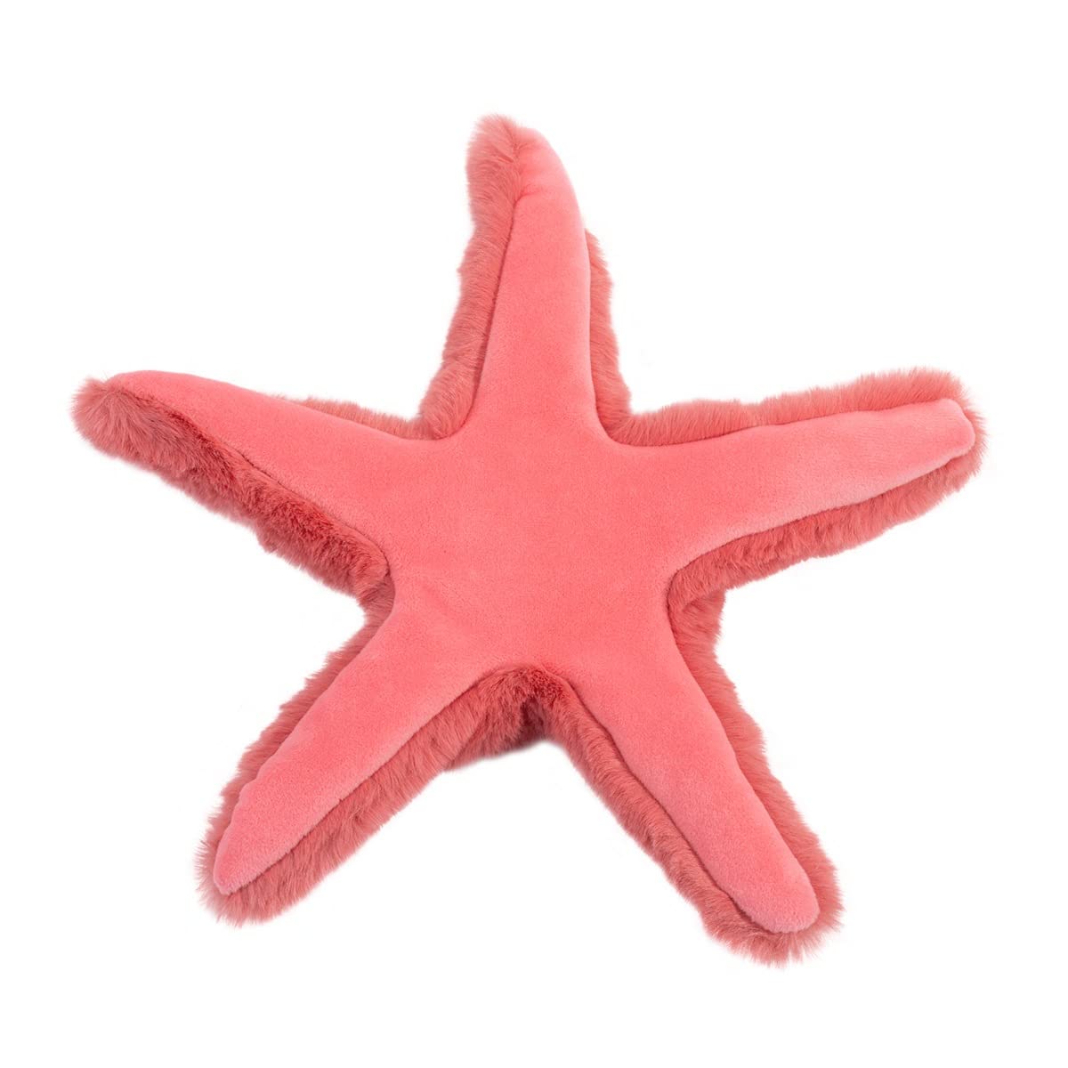 Douglas Coral Starfish Plush close-up showing ultra-soft fabric and cheerful expression